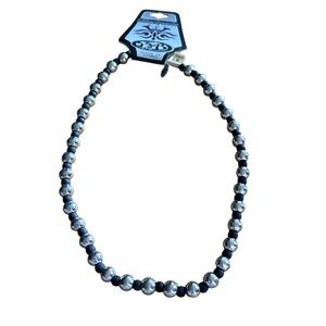 Killer beads brand Silver Beaded Necklace